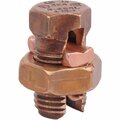 Abb Blackburn 6 Sol. to 8 Sol. Silicon Bronze Alloy High-Strength Split Bolt Connector E6H25